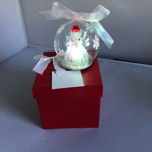 QVC Kringle Express Illuminated Glass Ornament